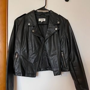 Charlotte Russe faux leather jacket